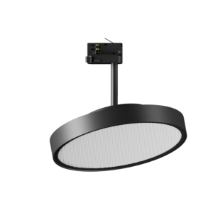 Трековый светильник рассеянного света TT 300х75 мм 4000К, 28 Вт, RAL7021 муар черно-серый диммируемый по протоколу DALI